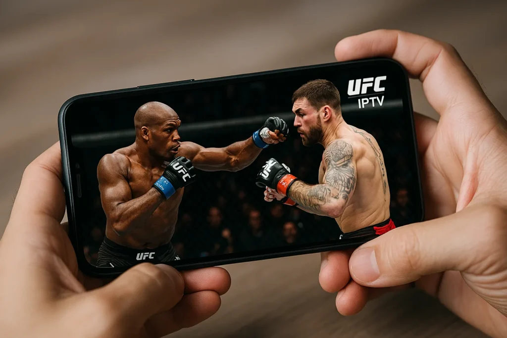 Stream UFC IPTV on mobile devices anytime anywhere