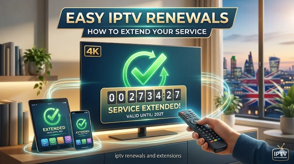 Easy IPTV Renewals: How to Extend Your Service
