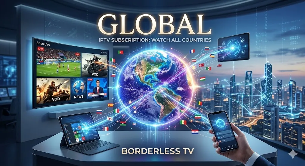 Global IPTV Subscription Online: All Countries