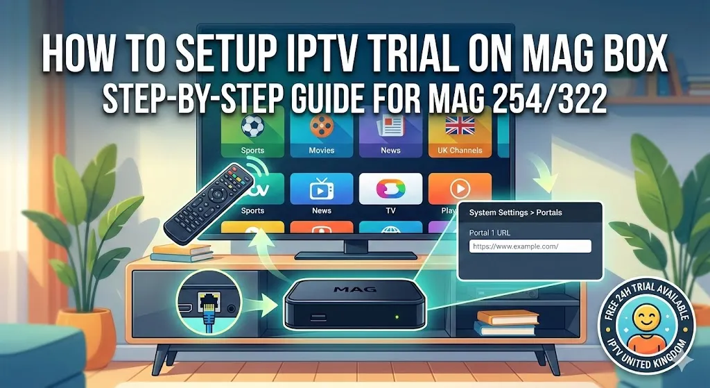 How to Setup an IPTV Trial for MAG Boxes (254/322)