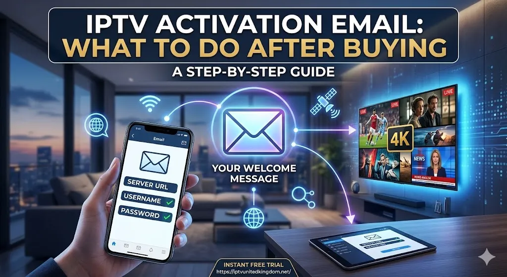 IPTV Activation Email: What to Do After Buying