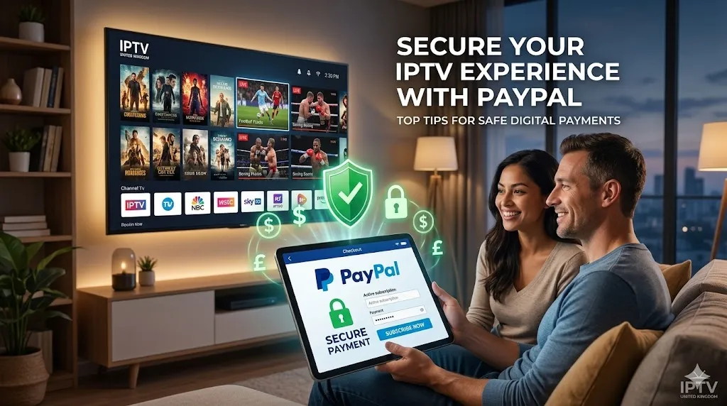 IPTV Subscription with PayPal: Secure Payment Tips