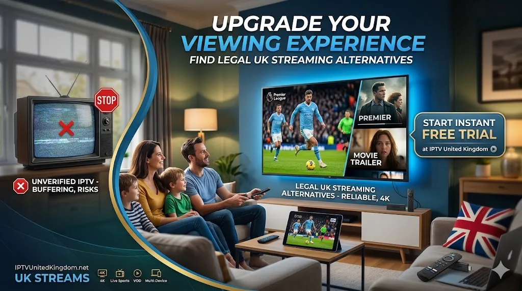 Legal UK Streaming Alternatives to Unverified IPTV