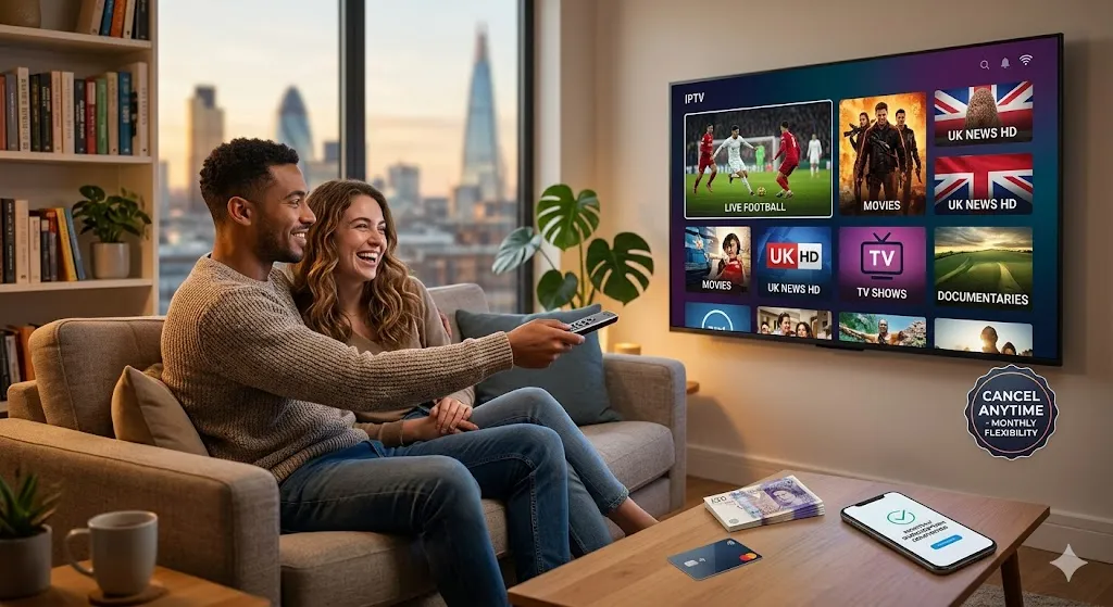 Pay Monthly IPTV UK: No Long-Term Contracts