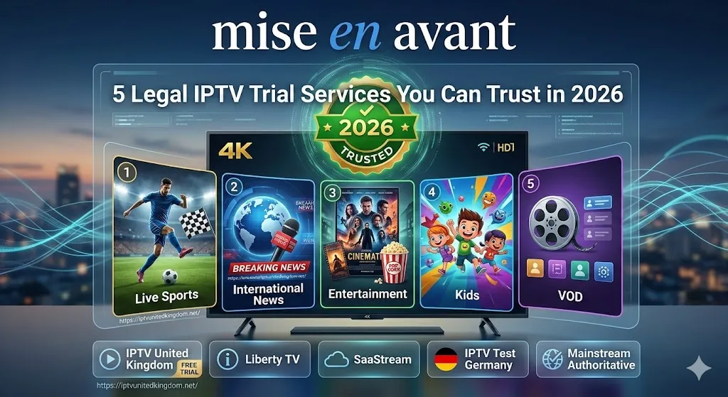5 Legal IPTV Trial Services You Can Trust in 2026