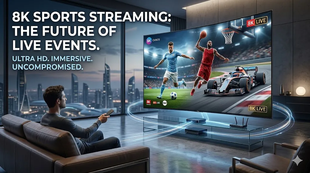 8K Sports Streaming: The Future of Live Events