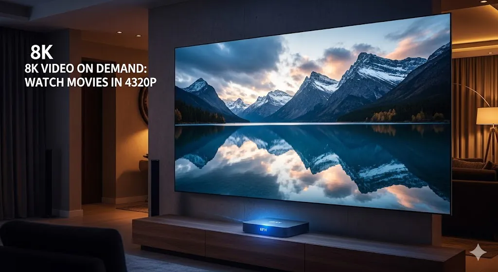 8K Video on Demand: Watch Movies in 4320p