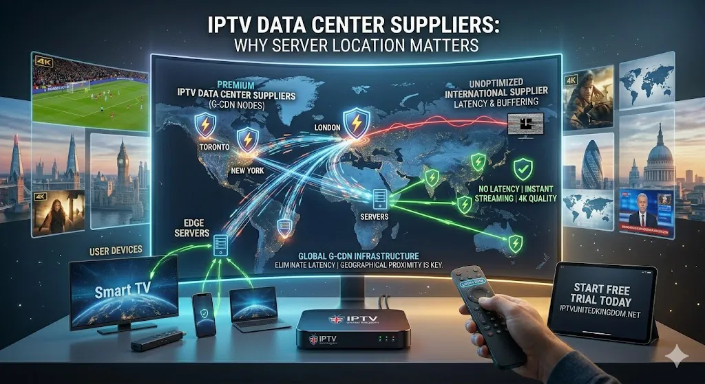 IPTV Data Center Suppliers: Why Server Location Matters