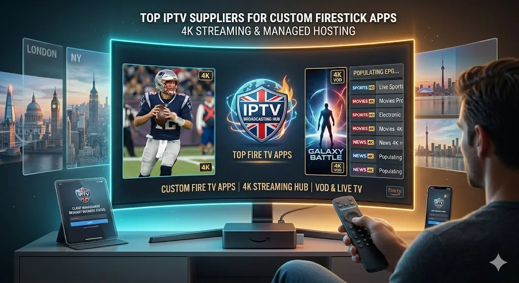 Top IPTV Suppliers for Custom Firestick Apps